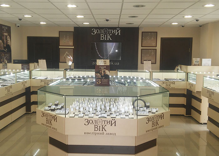 новый ювелирный магазин «Золотой Век» в Бердичеве