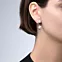 Серебряные серьги с сапфиром и жемчугом. Артикул 2303/9р-PWT