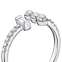 Серебряное кольцо с жемчугом и фианитами. Артикул TA06582-R/12/4575