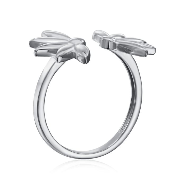 Срібна каблучка без вставки. Артикул 001394/12/1