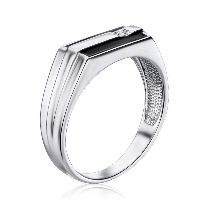 Серебряная печатка. Артикул 00874/12/1/1023