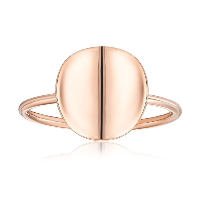 Золотое кольцо без вставки. Артикул 01925/01/0