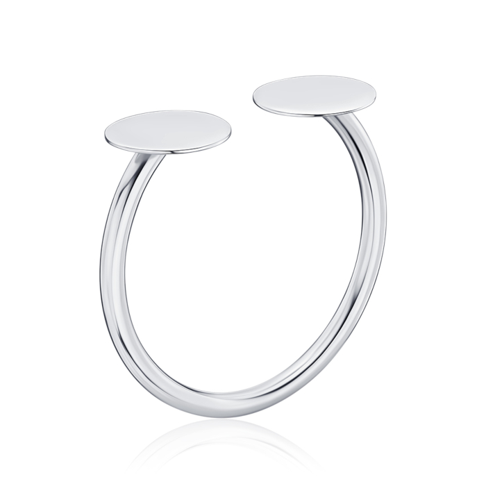 Золотое кольцо без вставки 01926/02/1