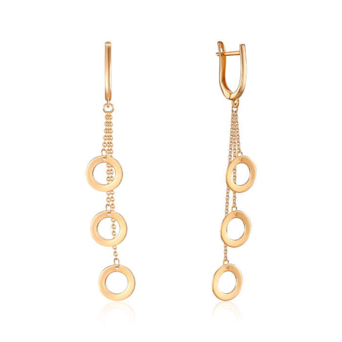 Золотые серьги. Артикул 02424/01/0