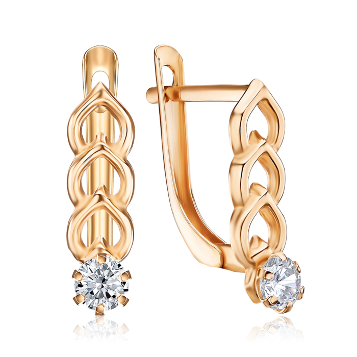 Золотые серьги. Артикул 02436/01/0/53