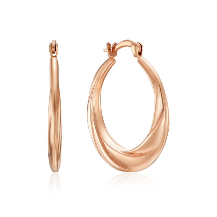 Золотые серьги-конго. Артикул 02454/01/0