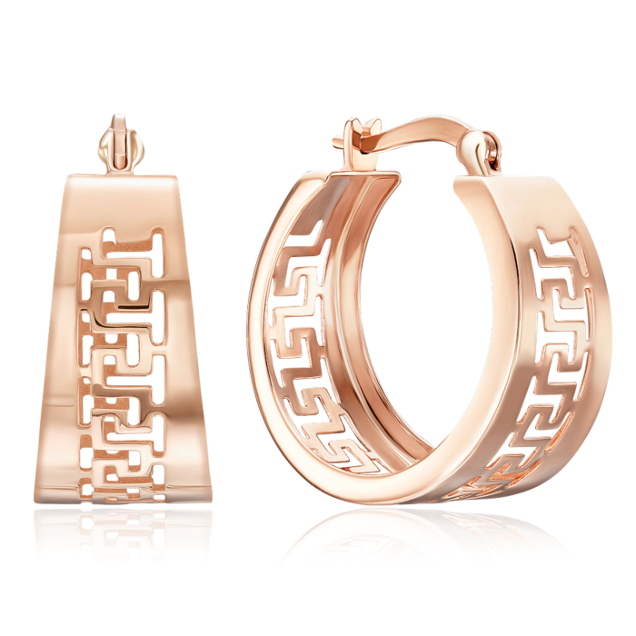 Золотые серьги-конго. Артикул 02459/01/0