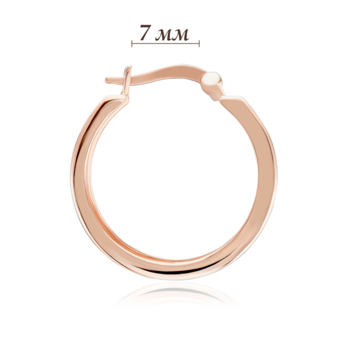 Золотые серьги-конго. Артикул 02459/01/0