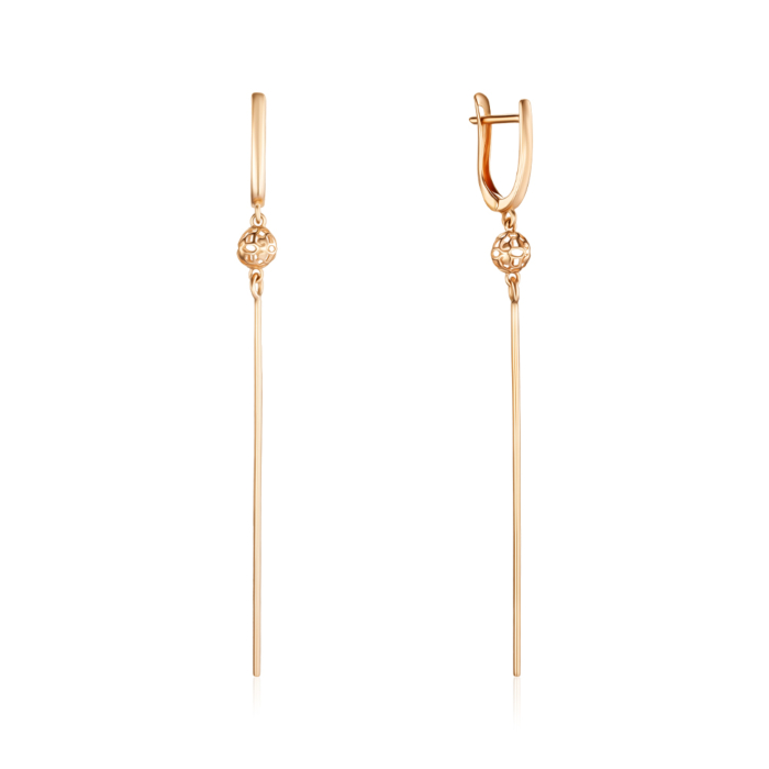 Золотые серьги. Артикул 02484/01/0