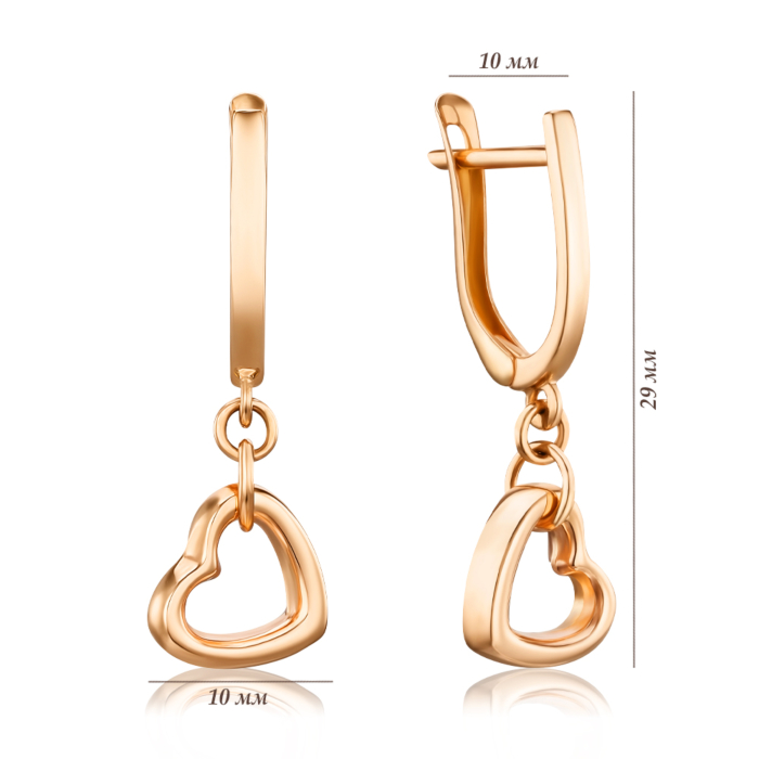 Золоті сережки. Артикул 02502/01/0