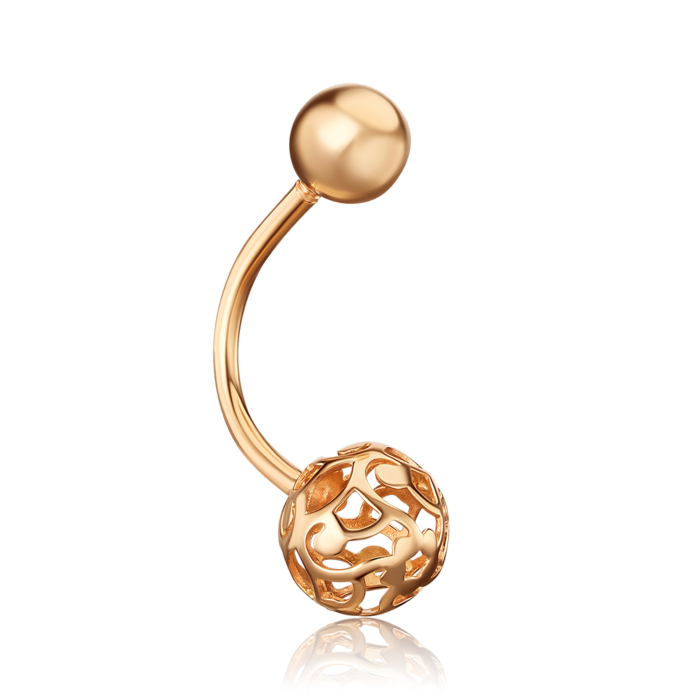 Золота моно-сережка. Артикул 02516-0/01/0