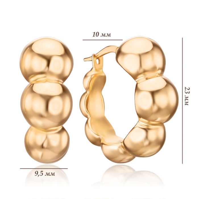 Золоті сережки 02539/01/0