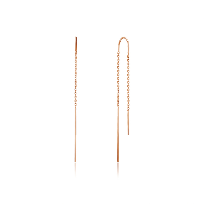 Золоті сережки-протяжки. Артикул 02618/01/0