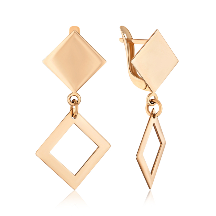 Золотые серьги. Артикул 02621/01/0