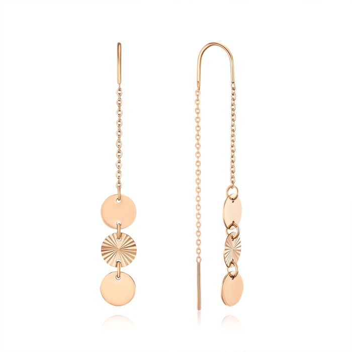 Золоті сережки. Артикул 02700-1/01/2