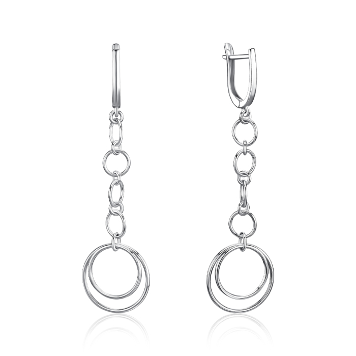 Серебряная подвеска. Артикул 02741/12/1