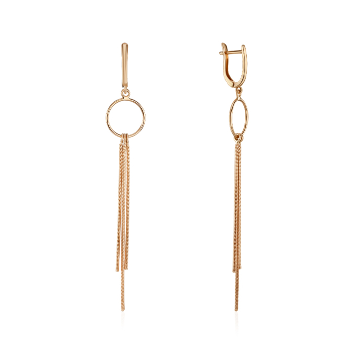 Золоті сережки. Артикул 02755/01/0