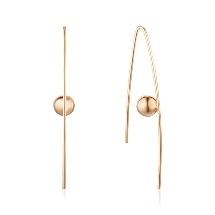 Золотые серьги. Артикул 02787/01/0