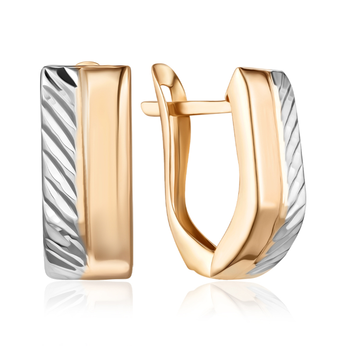 Золотые серьги. Артикул 02846/г