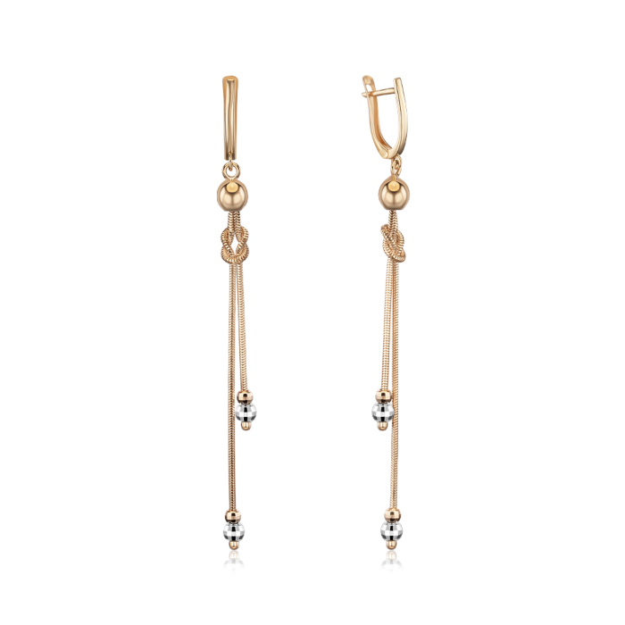 Золотые серьги. Артикул 02906