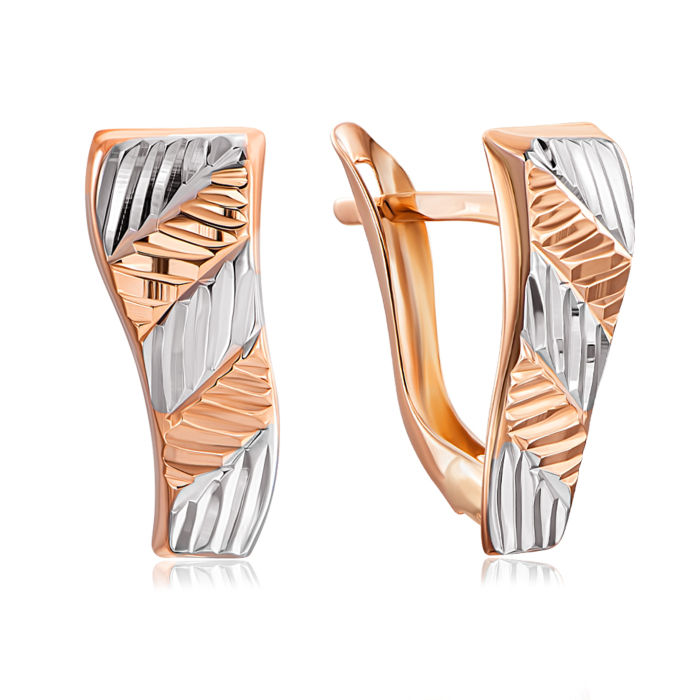 Золотые серьги. Артикул 02916-9/01/3