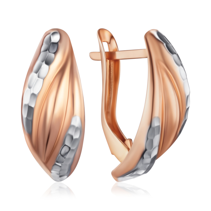 Золотые серьги. Артикул 02920/ф