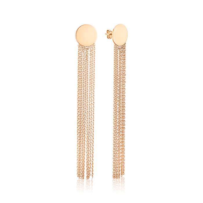 Золоті сережки без вставки. Артикул 02979/01/0