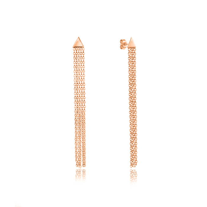 Золоті сережки-підвіски. Артикул 02982/01/0