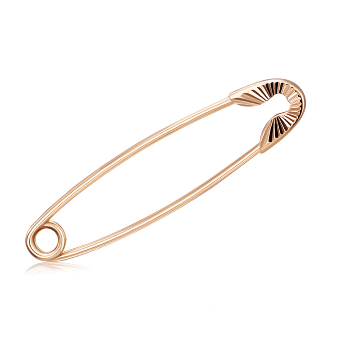 Золота брошка-булавка. Артикул 04020-1/01/2