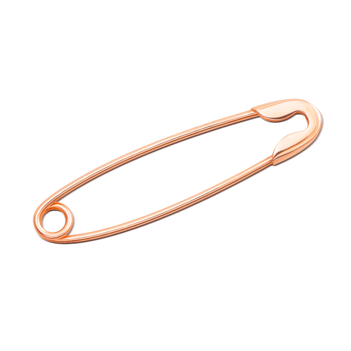 Золота брошка-булавка. Артикул 04020