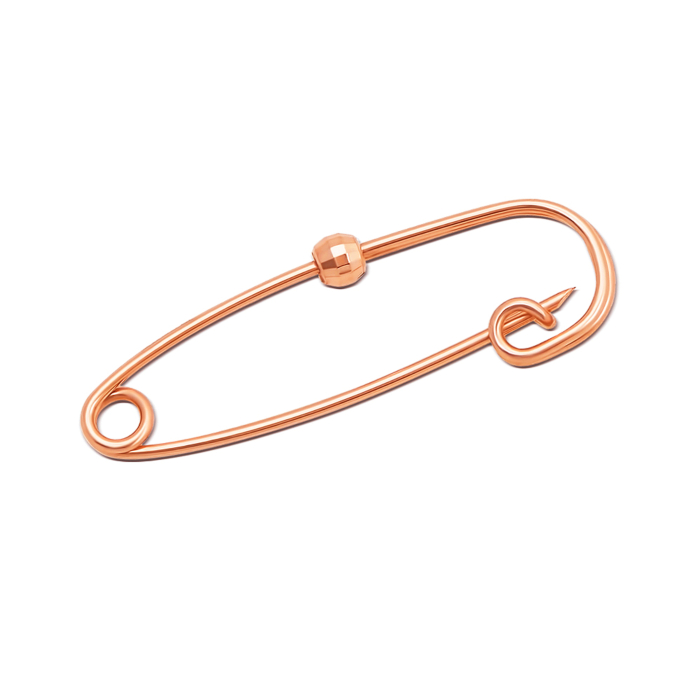 Золота брошка-шпилька. Артикул 04021