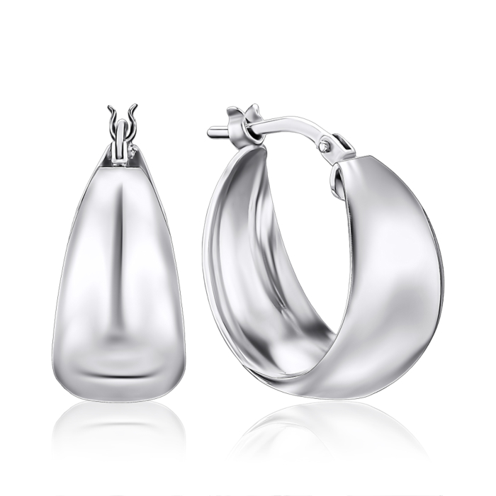 Срібні сережки. Артикул 0473F ORM134AV1-9-E/12