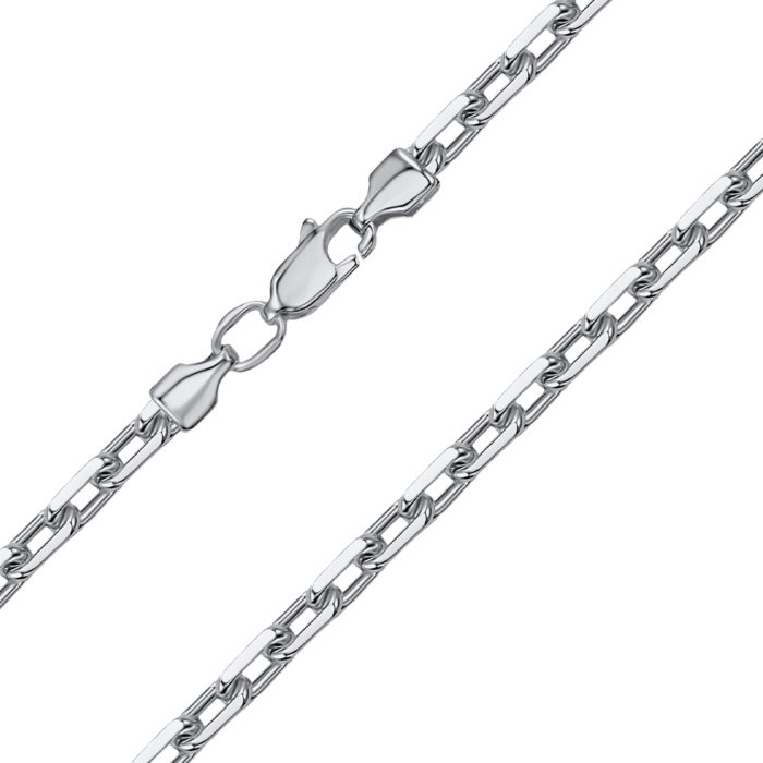 Срібний ланцюжок 06085-24.5-5/12