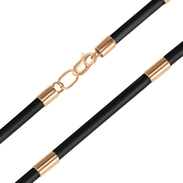 Ювелірний шнурок з каучуку. Артикул 06101-44/01/0