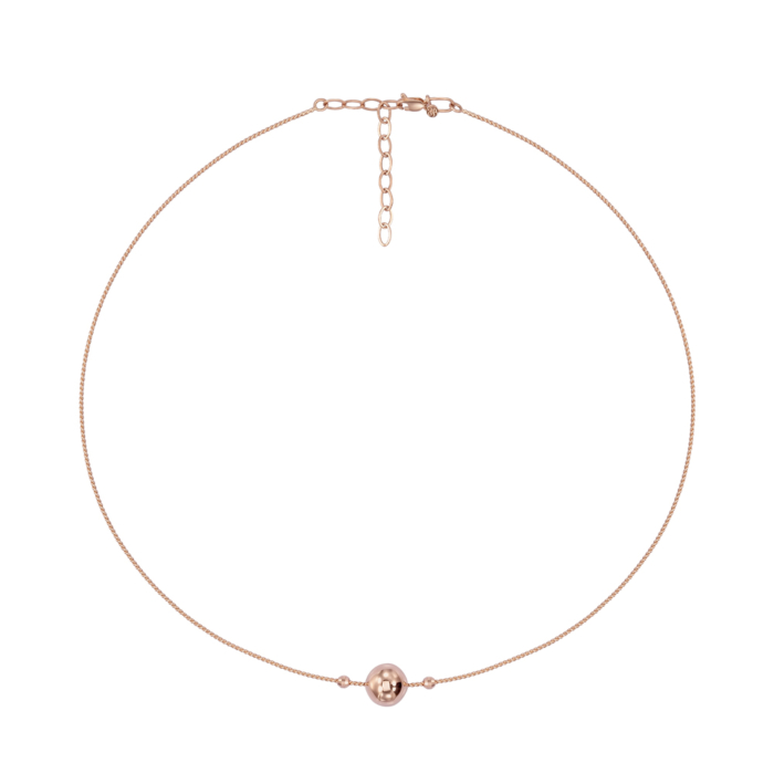 Золотое колье без вставки. Артикул 06245/01/0