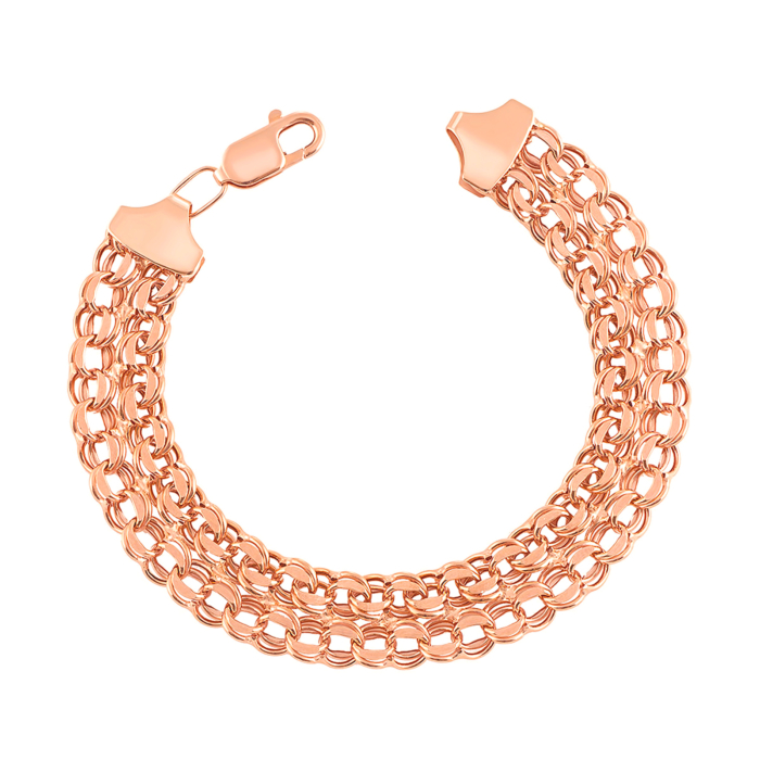 Золотий браслет 13mm.Артикул 07004