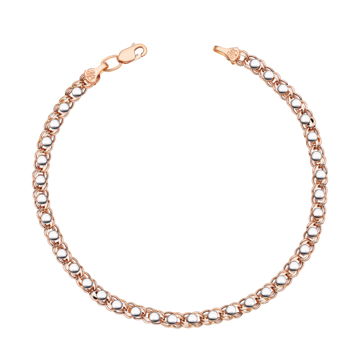 Золотой браслет без вставки. Артикул 07091-10-4/01 (07091/10б)