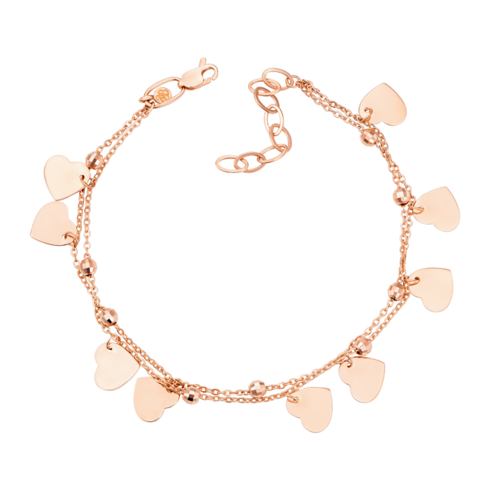 Золотий браслет без вставки. Артикул 07235/01/0