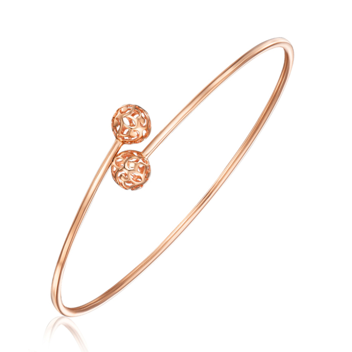 Золотий браслет без вставки. Артикул 07236-5/01/0