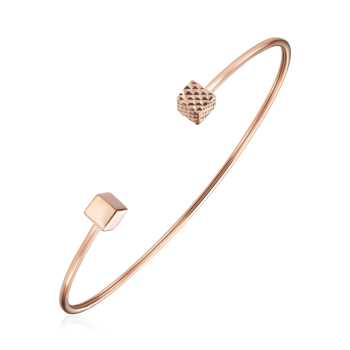 Золотой жесткий браслет. Артикул 07237-3/01/2