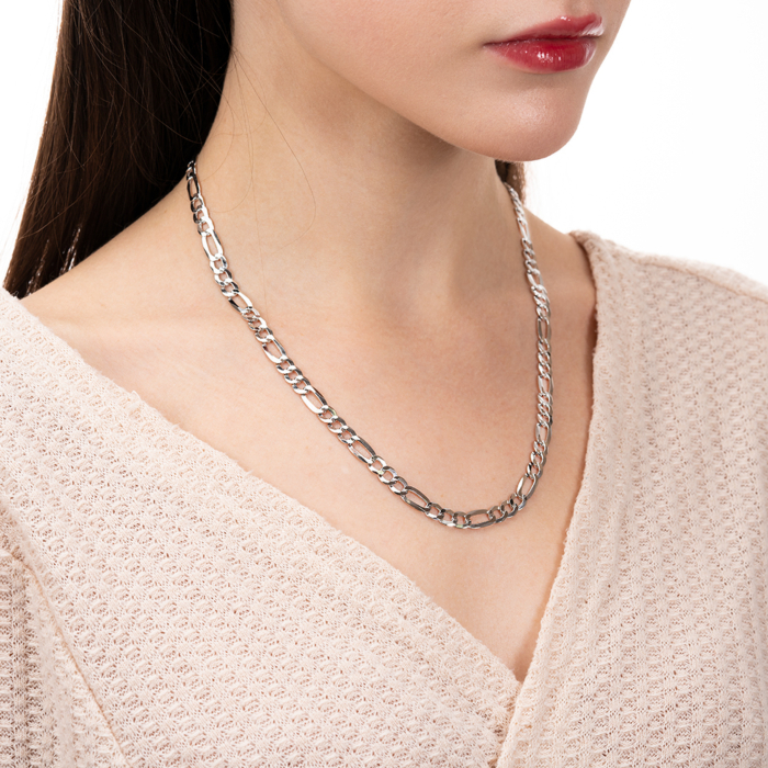 Срібний ланцюжок. Артикул 073 S. FLAT-2-L/12