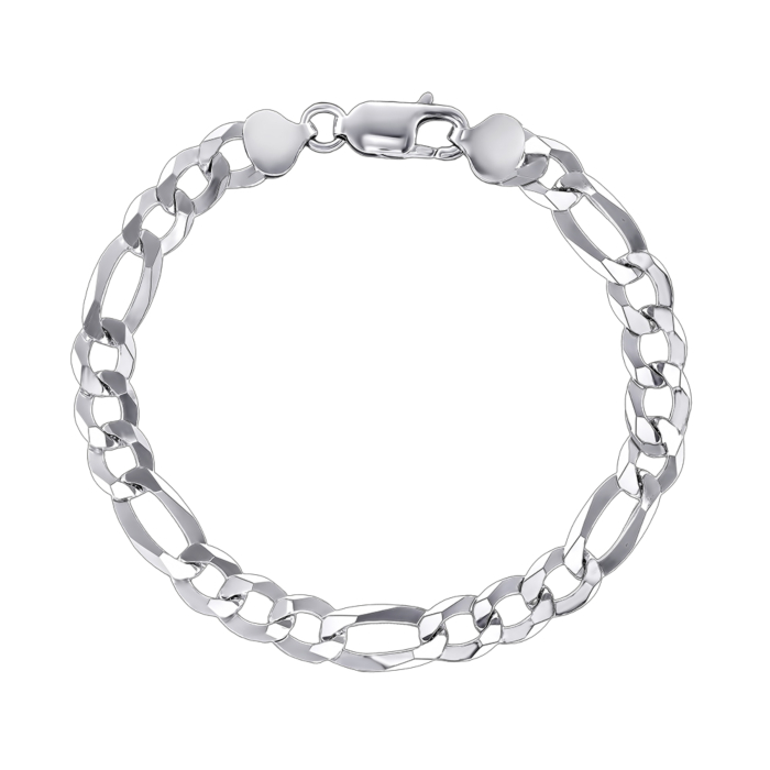 Срібний браслет без вставки. Артикул 073 S. FLAT-1-B/12