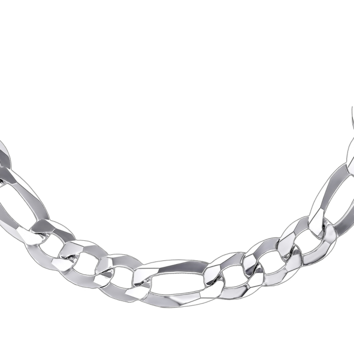 Срібний браслет без вставки. Артикул 073 S. FLAT-1-B/12