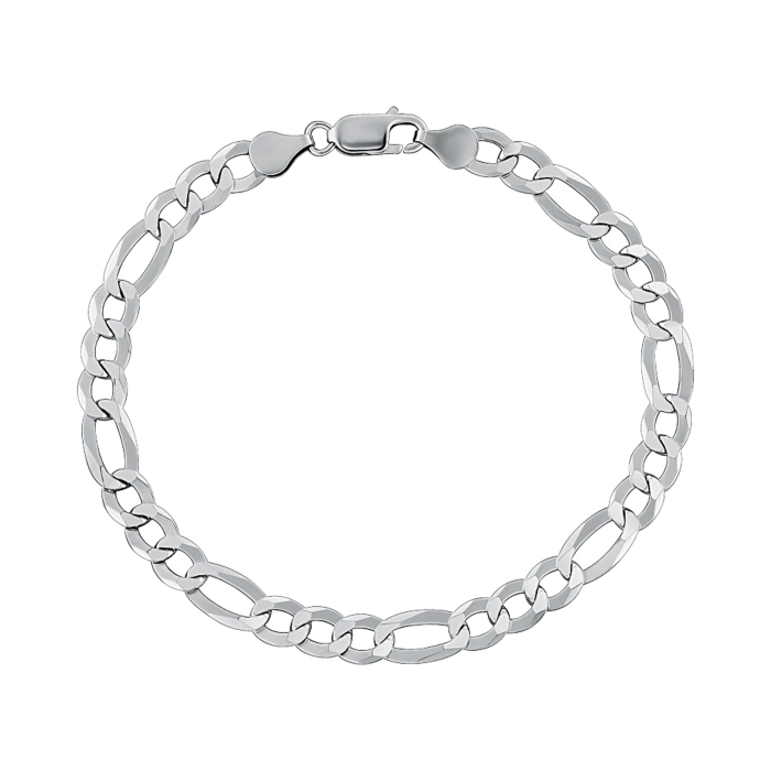 Серебряный браслет. Артикул 073 S. FLAT-B/12
