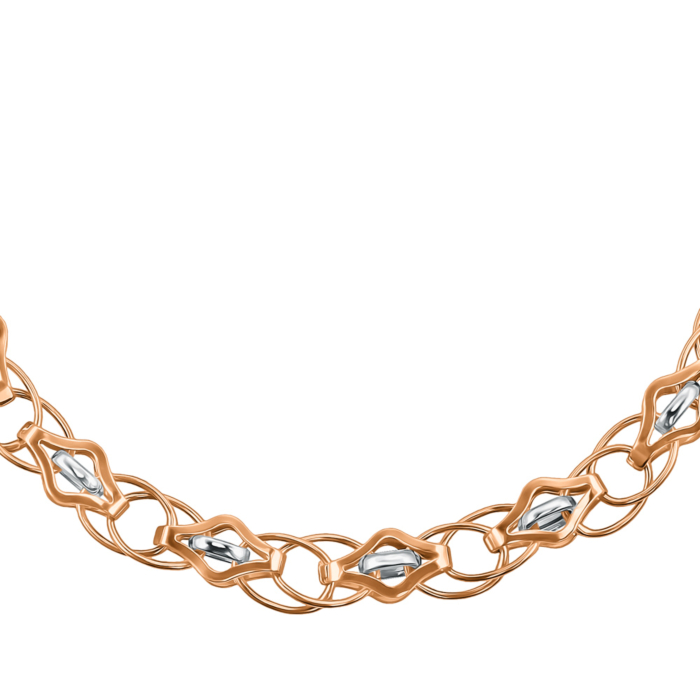 Золотий браслет без вставки. Артикул 07412/1мб