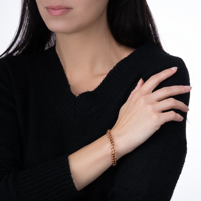 Золотий браслет. Артикул 07506 (07486-7.5-8/01)