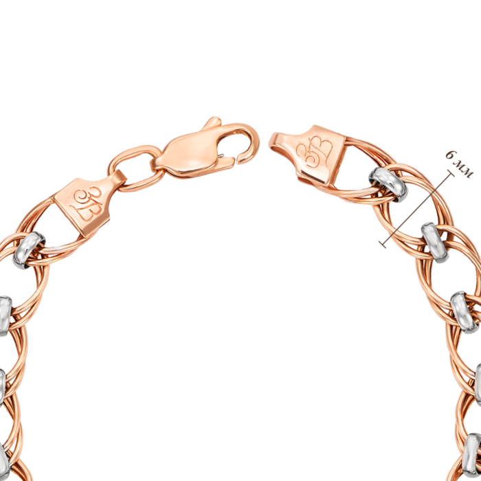 Золотой браслет. Артикул 07488б