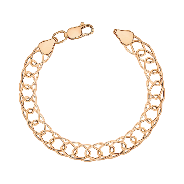 Золотой браслет без вставки 07521-7-8/01