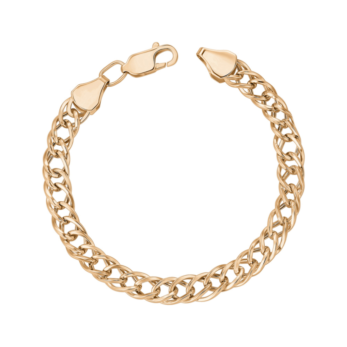 Браслет з червоного золота без вставки 07525-7.5-8/01