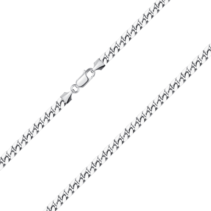 Срібний ланцюжок. Артикул 08 SQUARE-L/12